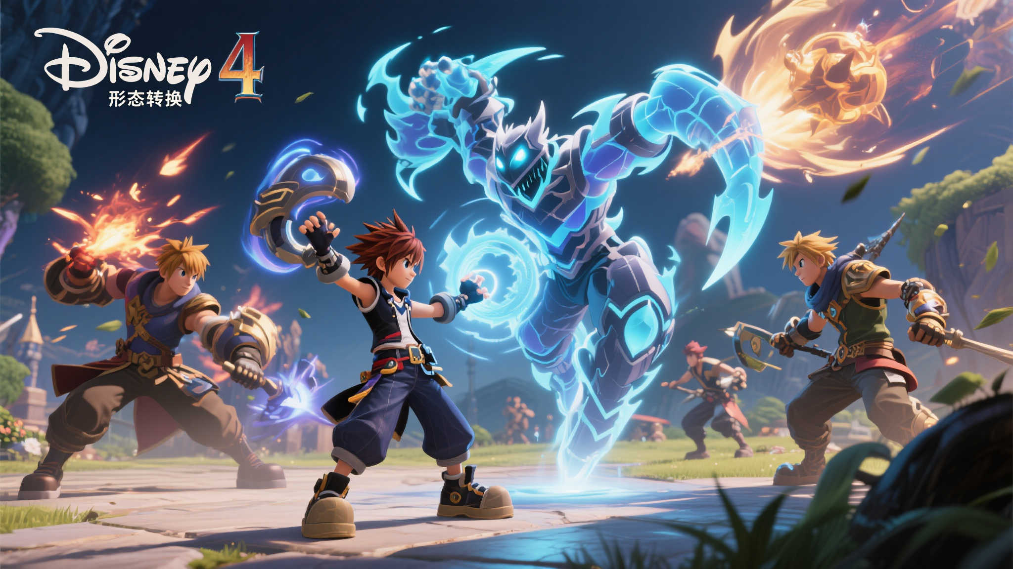 SE震撼公开《王国之心4》首波游戏画面！全力推进开发中