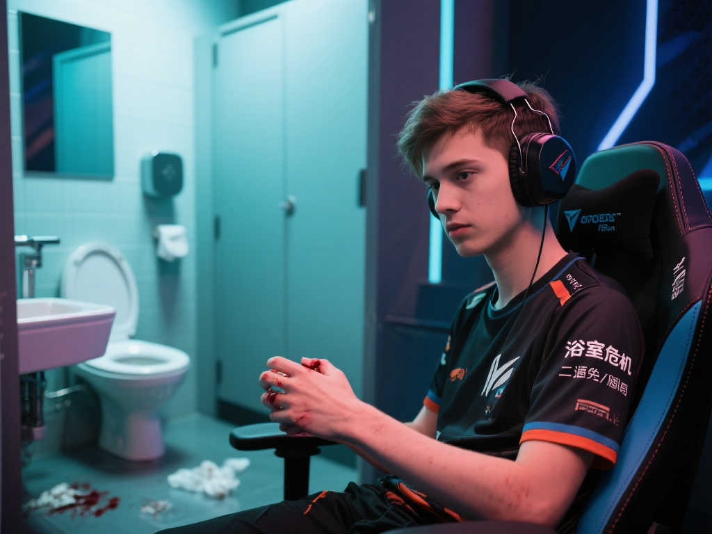 电竞选手洗澡意外频发！再现战队成员浴室骨折事件